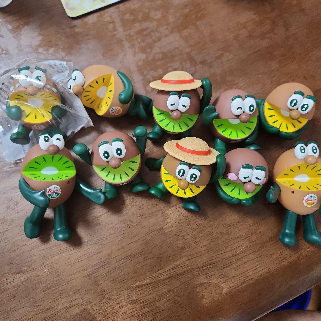 Zespri キウイキャラクター 10体セット Zespri キウイキャラクター 10体セット Zespri キウイキャラクター 10