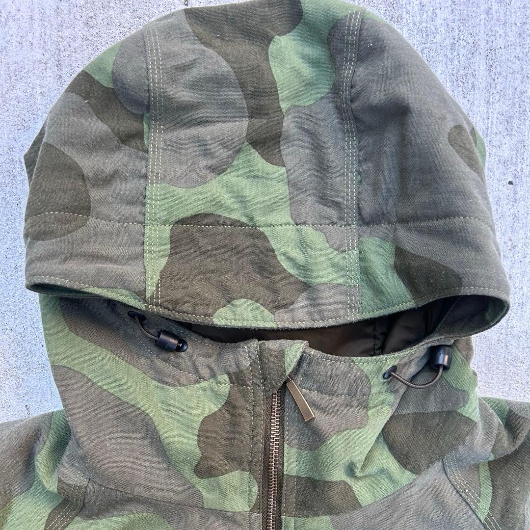 00s Columbia】camo zip parker jacket