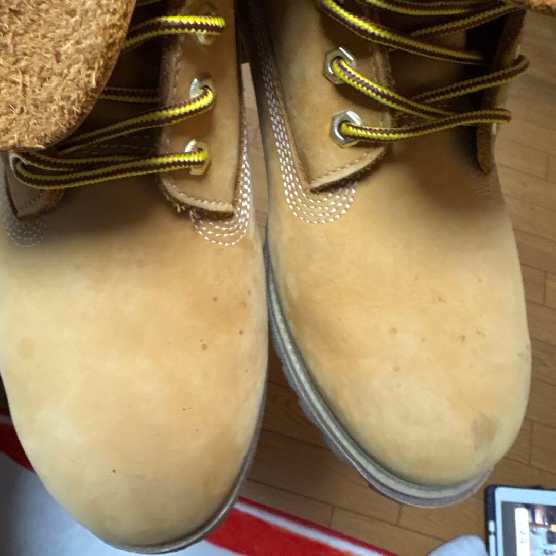 美品 Timberland イエローブーツ 使用回数10回以下！！ - メルカリ