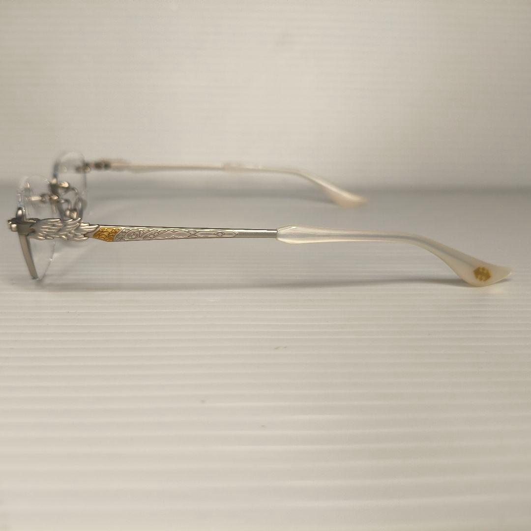 美品✨グラブル 執事眼鏡eyemirror ルシフェル 度なし ブルーライト