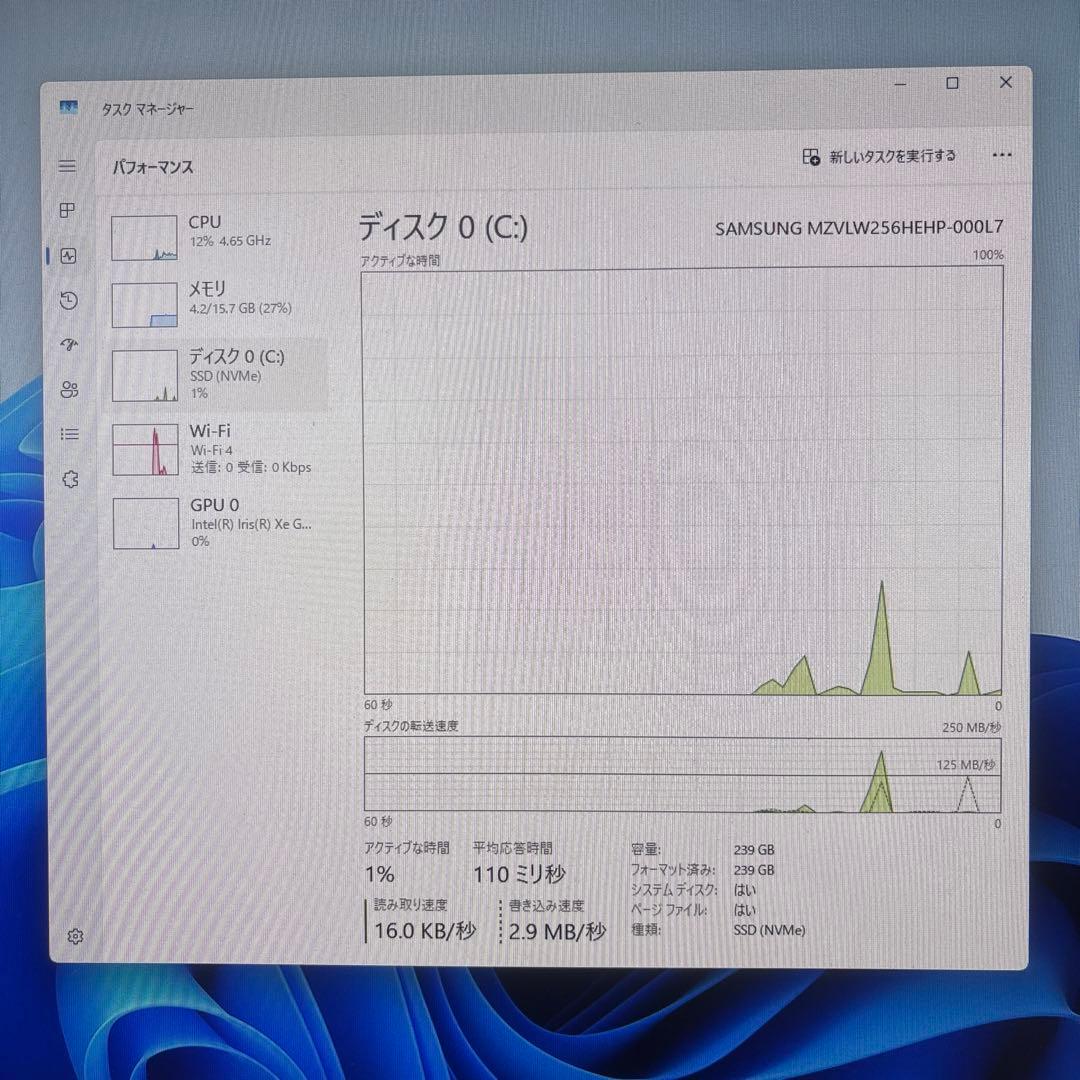 爆速第11世代i7CPU ZOTACミニPC ssd 16GB メモリHDMI - メルカリ
