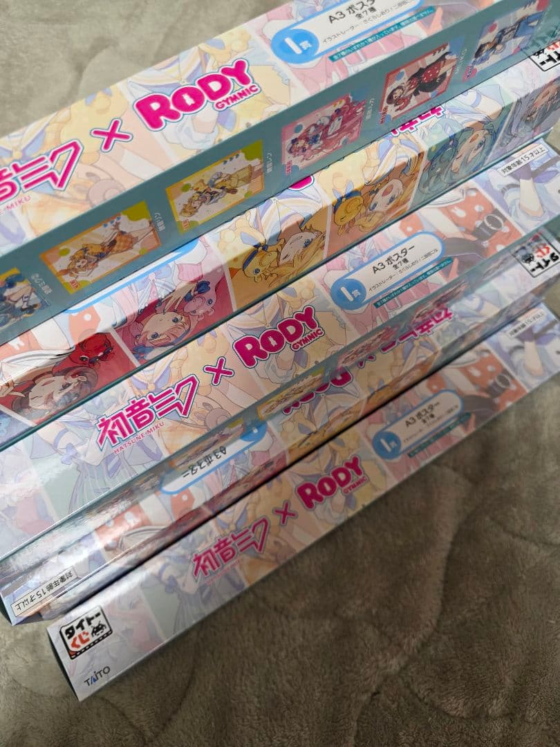 タイトーくじ 初音ミク×RODY I賞 A3ポスター 未開封 19点セット - メルカリ