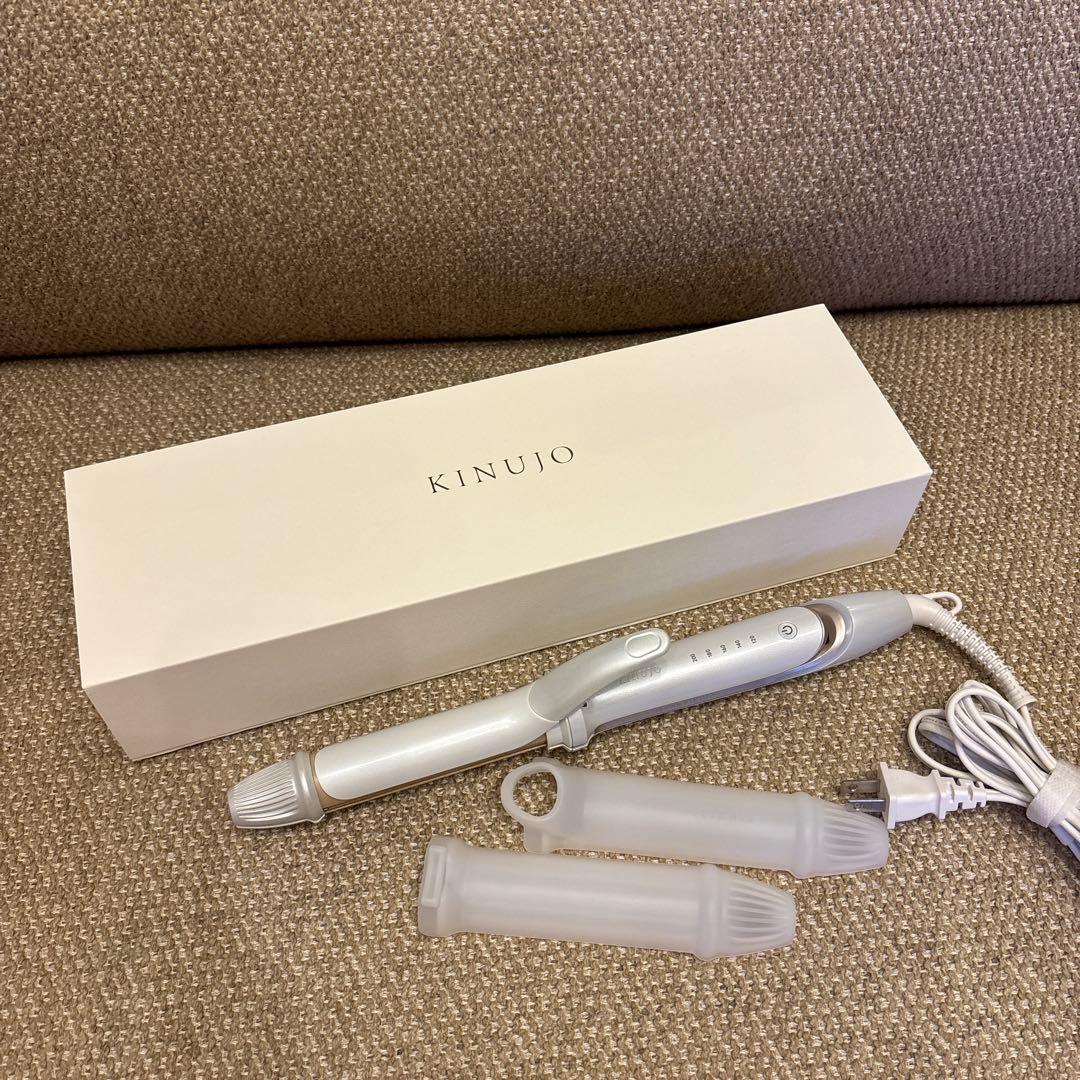 KINUJO 2way ヘアアイロン　絹女 KINUJO（絹女） 2WAY IRON 32mm 26mm キヌージョ ツーウェイアイロン