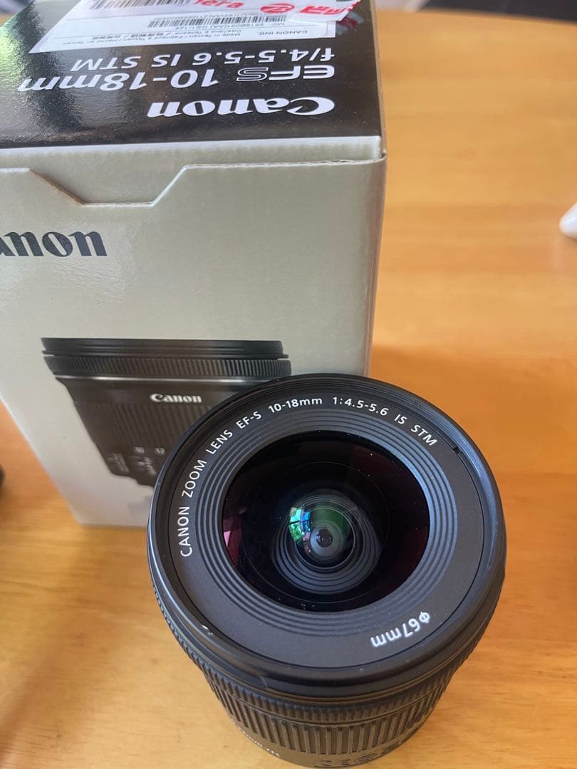 レンズ(ズーム) Canon EFS10-18mm f/4.5-5.6 IS STM