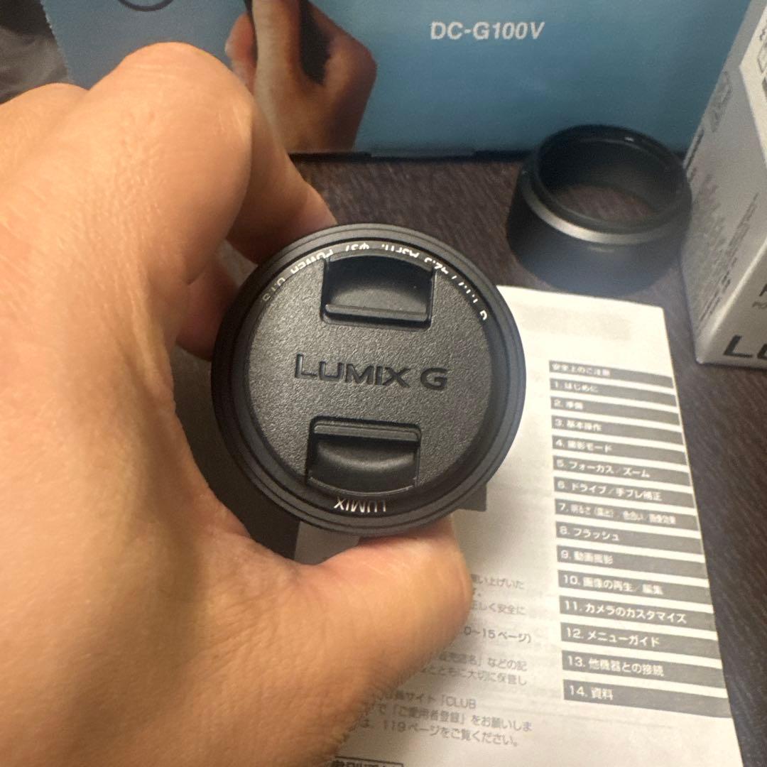 LUMIX DC-G100V＋LUMIX 42.5mm f1.7単焦点レンズ