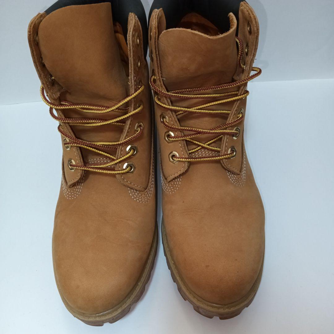 Timberland 6インチ プレミアム イエローブーツ 25.5cm