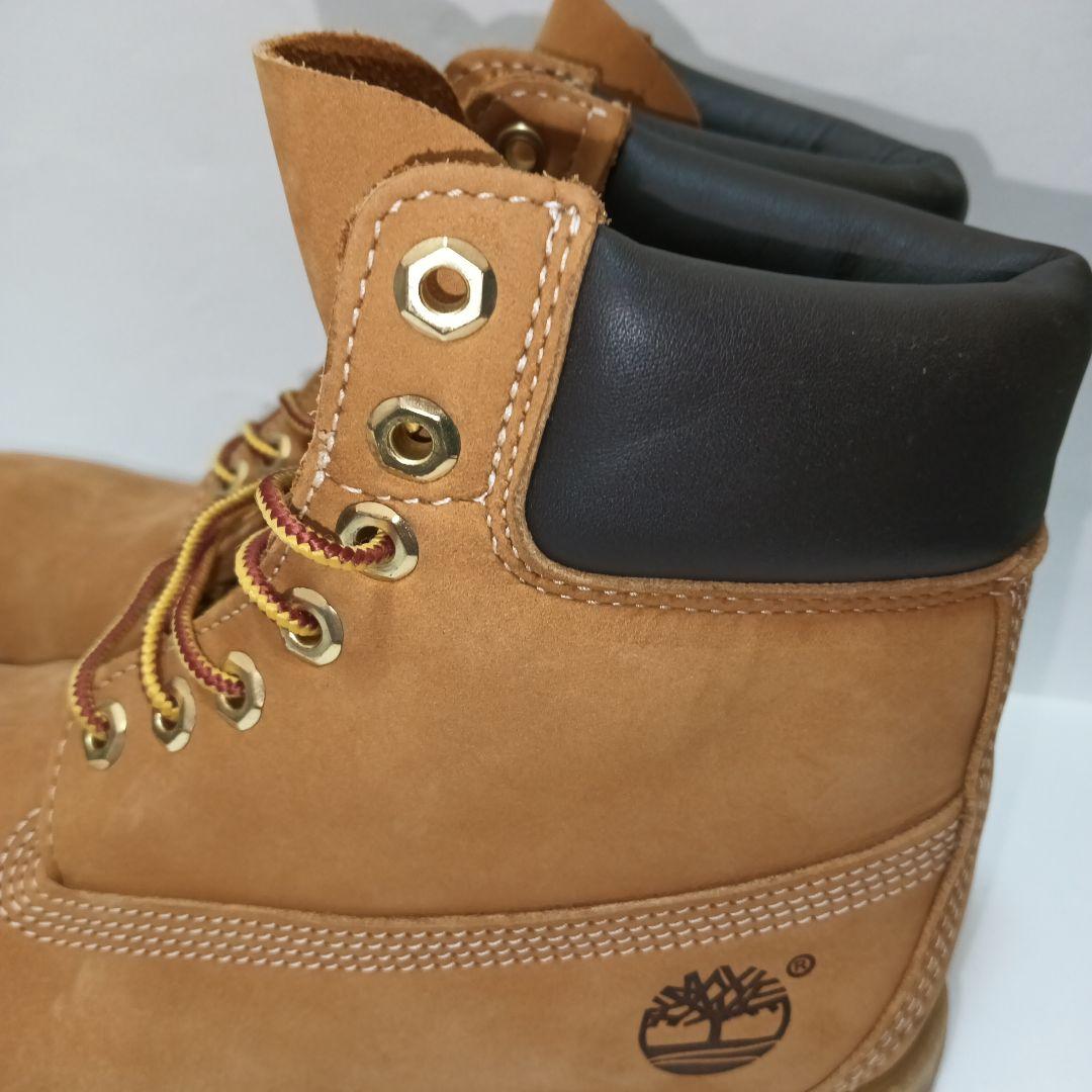 Timberland 6インチ プレミアム イエローブーツ 25.5cm