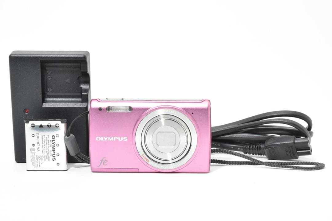 《 美品 》 オリンパス　OLYMPUS FE-5050 ピンク