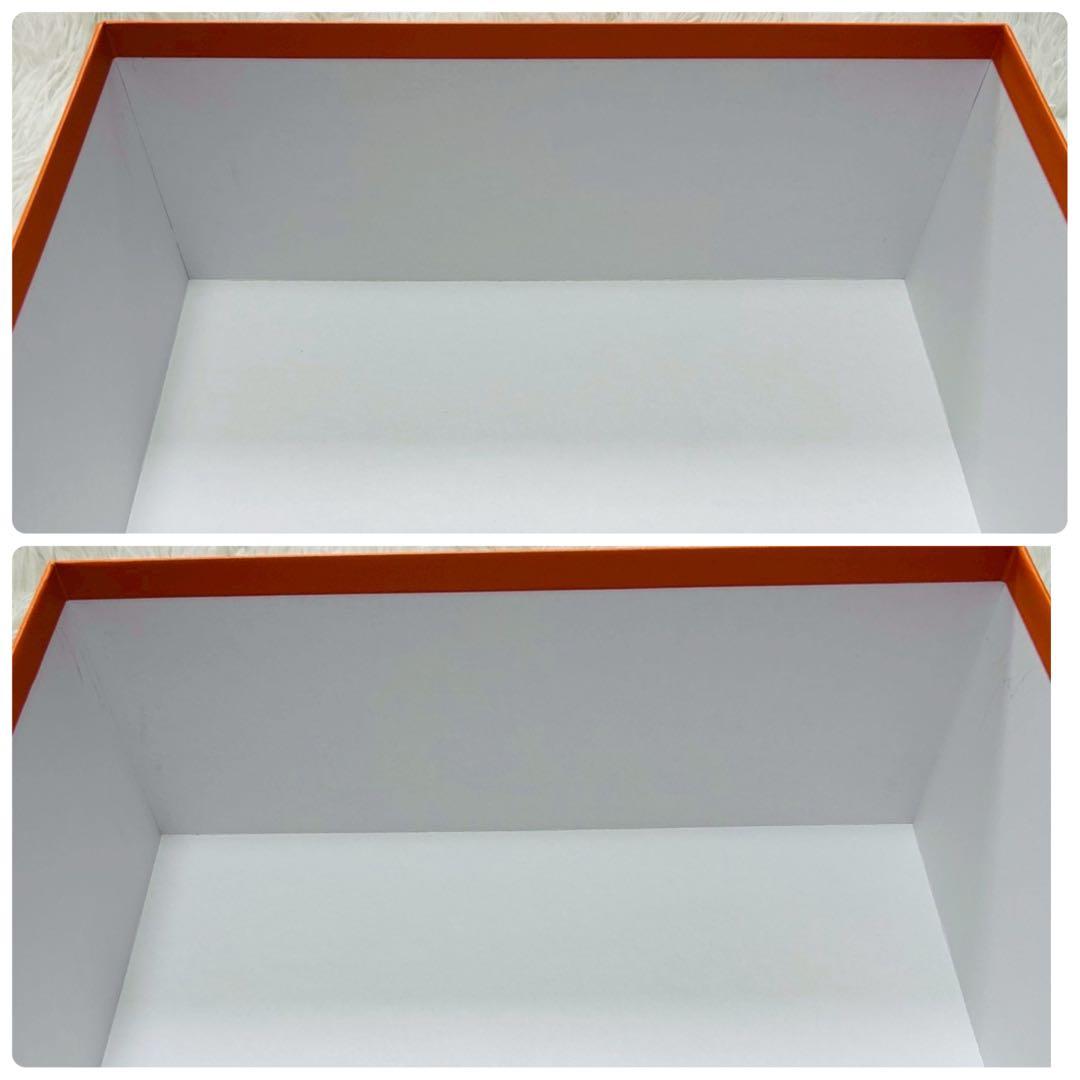 HERMES 空箱のみ ギフトBOX オレンジ 095 バーキン ケリー - メルカリ