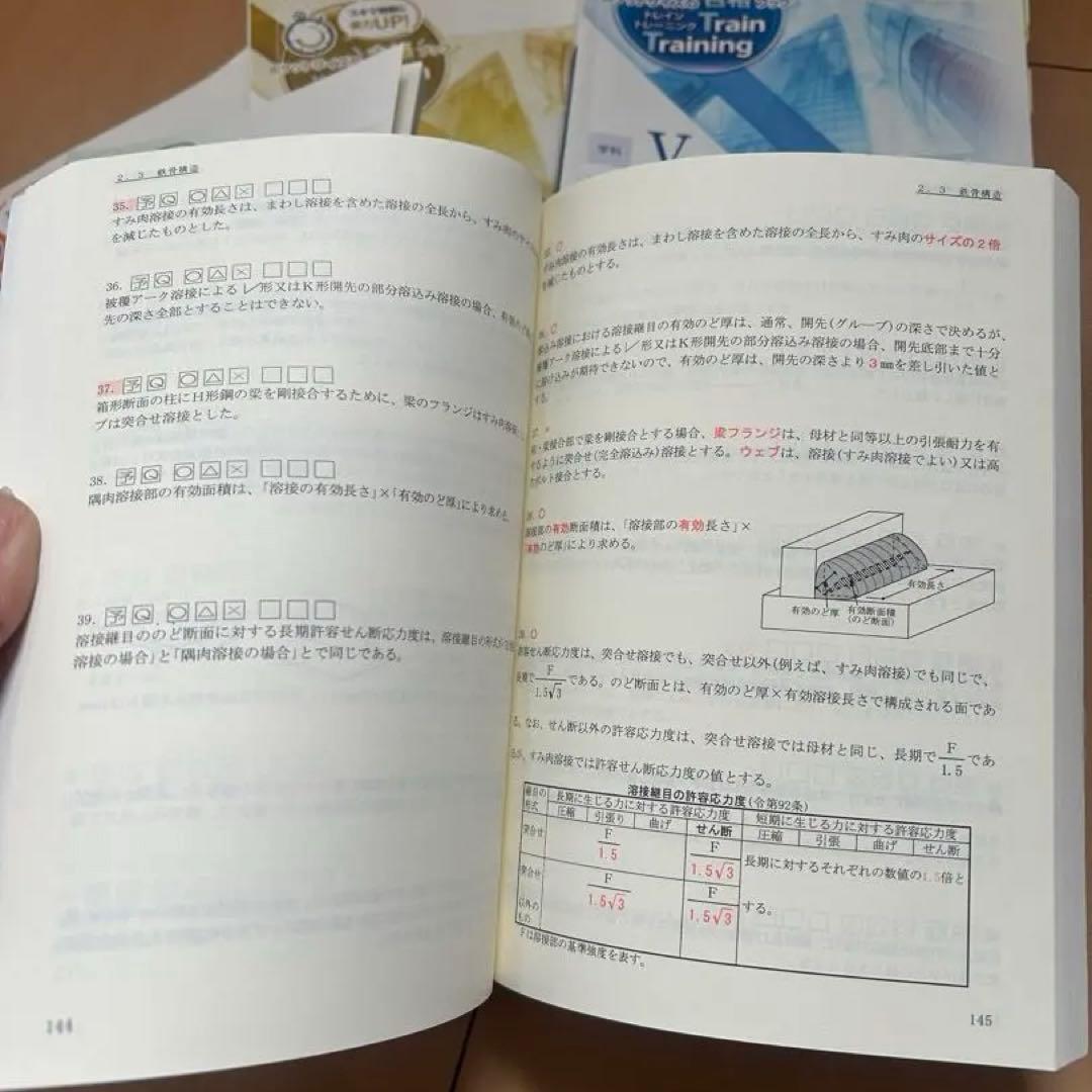 総合資格1級建築士 トレイントレーニング5教科セット 〜3月8日まで販売