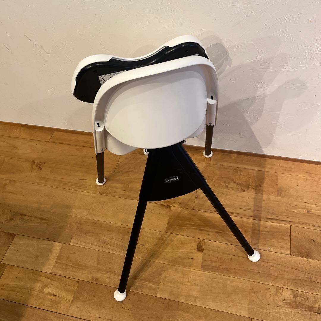 ホワイト ベビー ハイチェア ハーネス無し - メルカリ