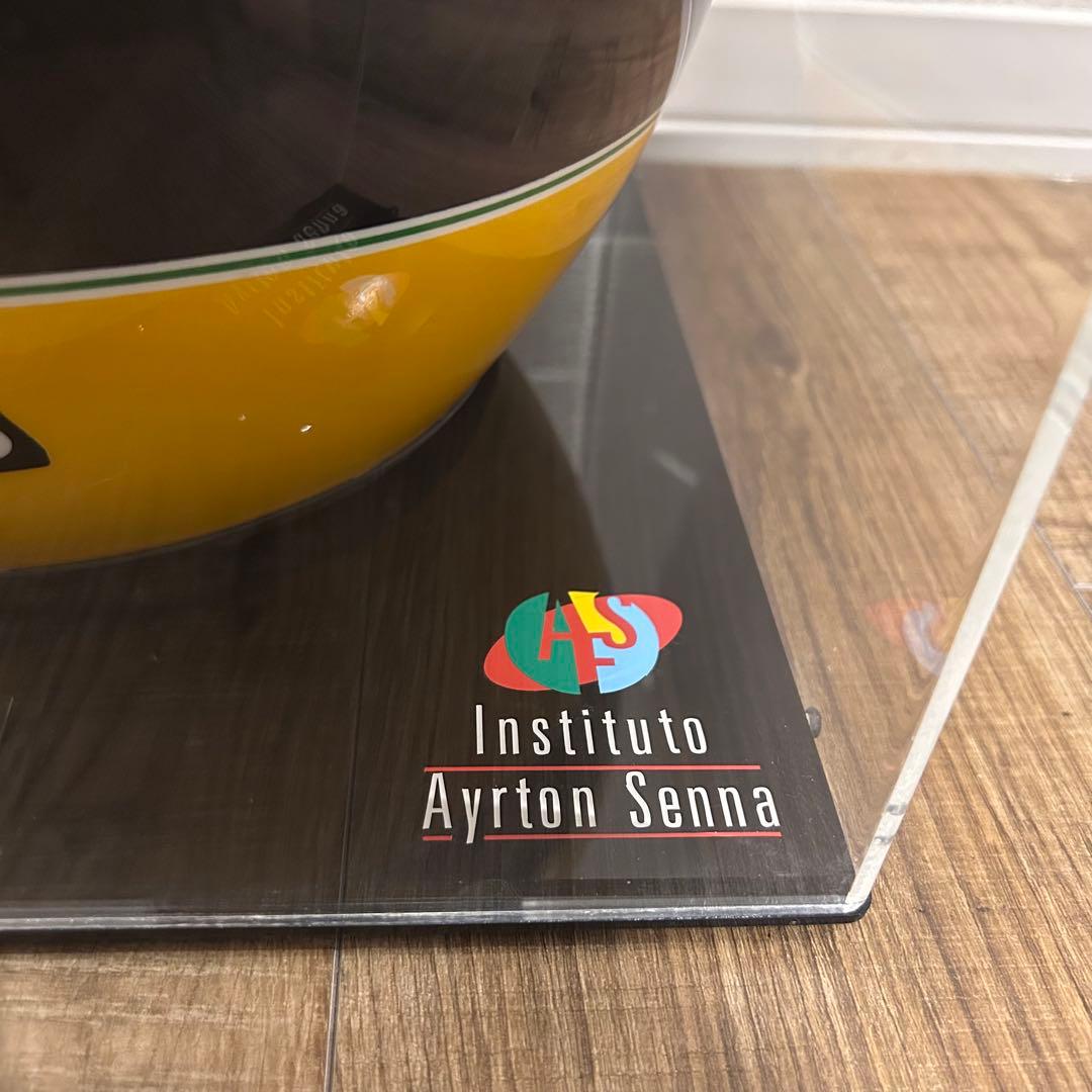 超レア品 アイルトン・セナ 公認レプリカヘルメット 限定1000個 1991年