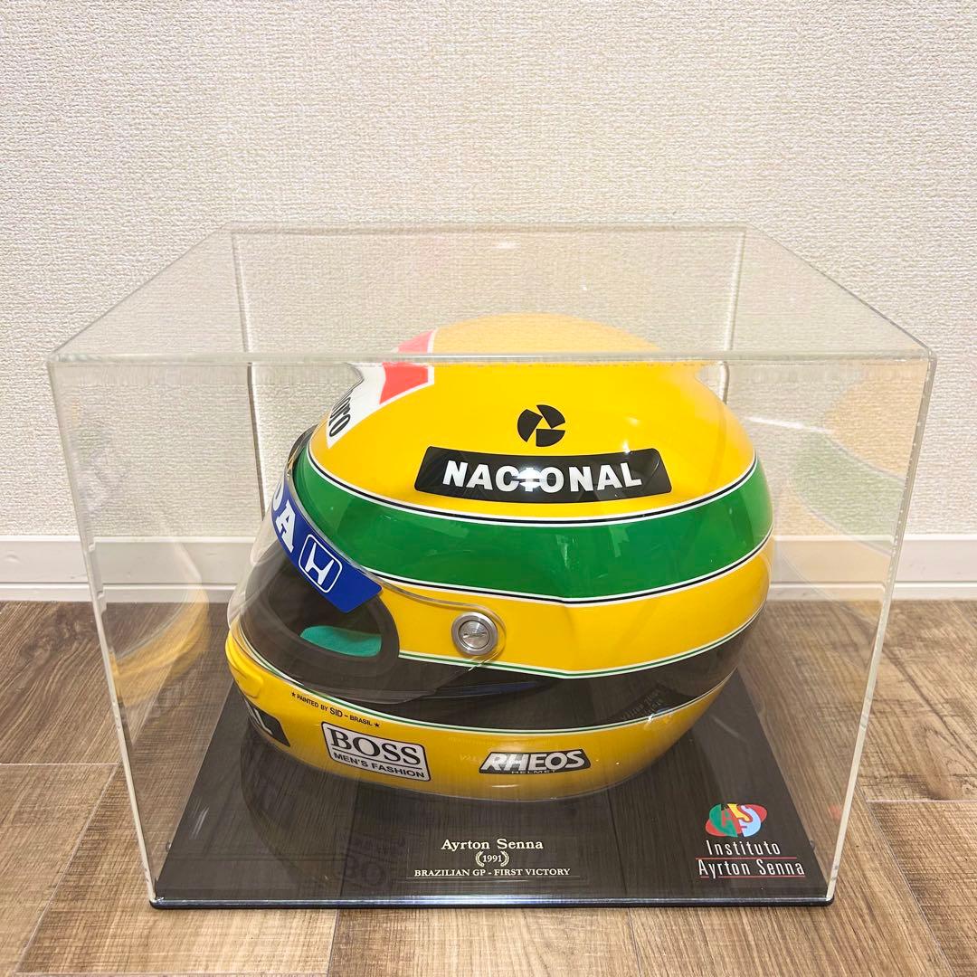 超レア品 アイルトン・セナ 公認レプリカヘルメット 限定1000個 1991年