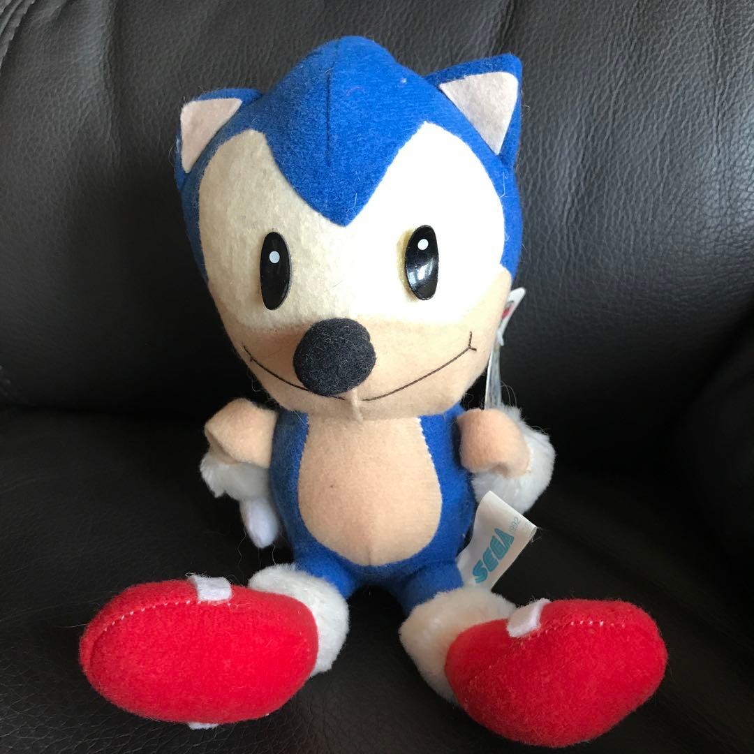 レア SEGA スーパーソニック ぬいぐるみ - メルカリ