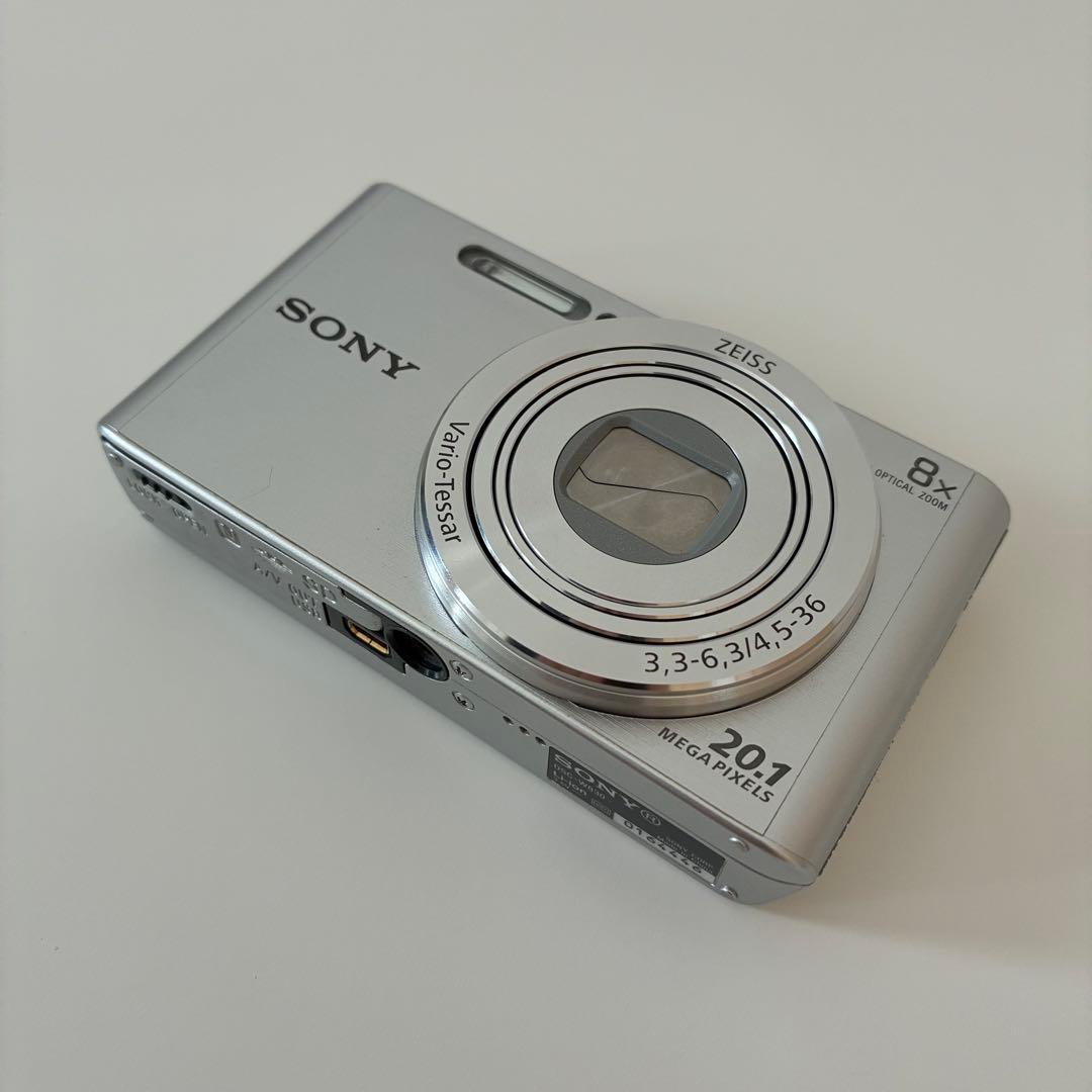 SONYコンパクトデジタルカメラ Cyber-shot DSC-W830シルバー - メルカリ