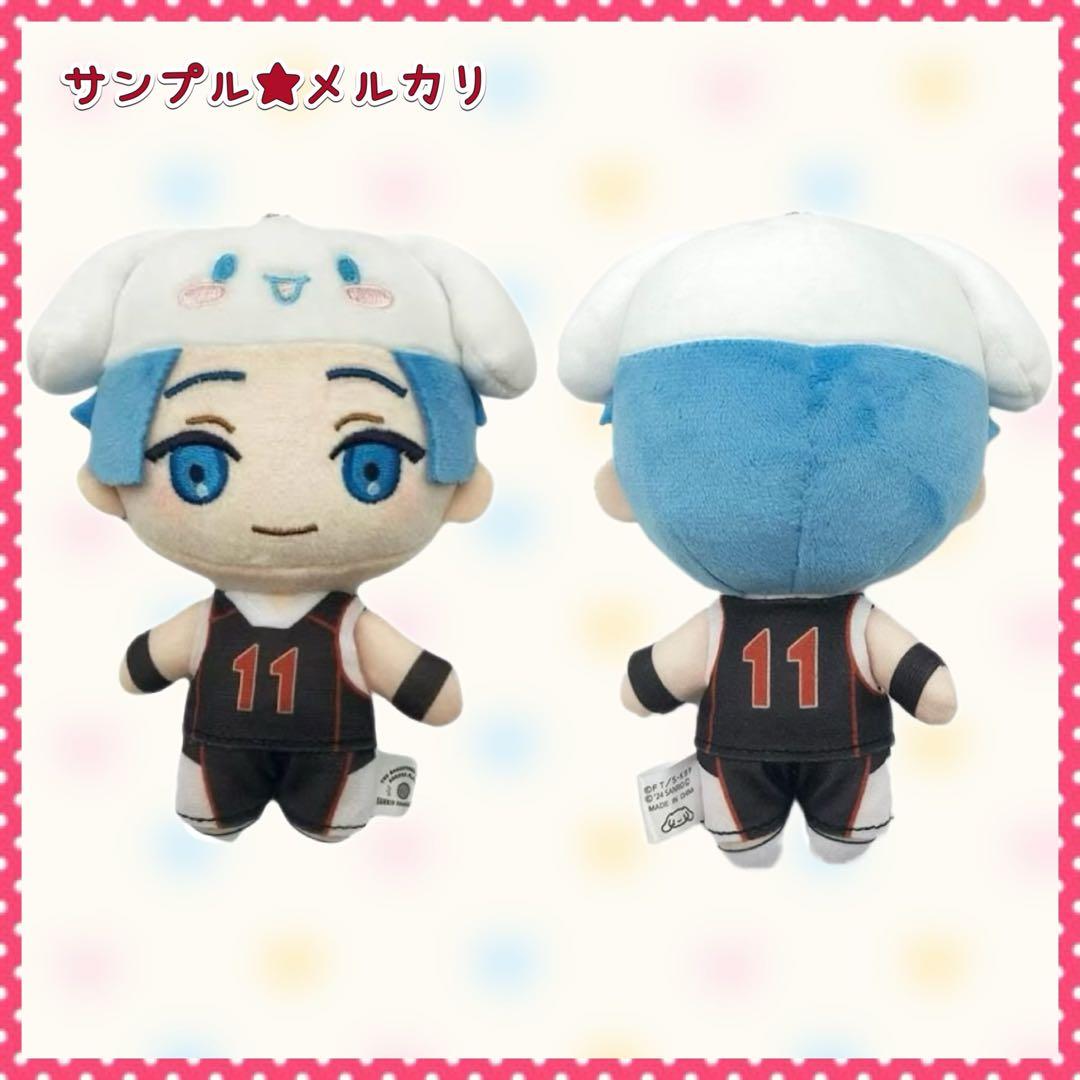 黒子のバスケ サンリオ ぬいぐるみ 全7種 特典ポストカード9枚 キセキ