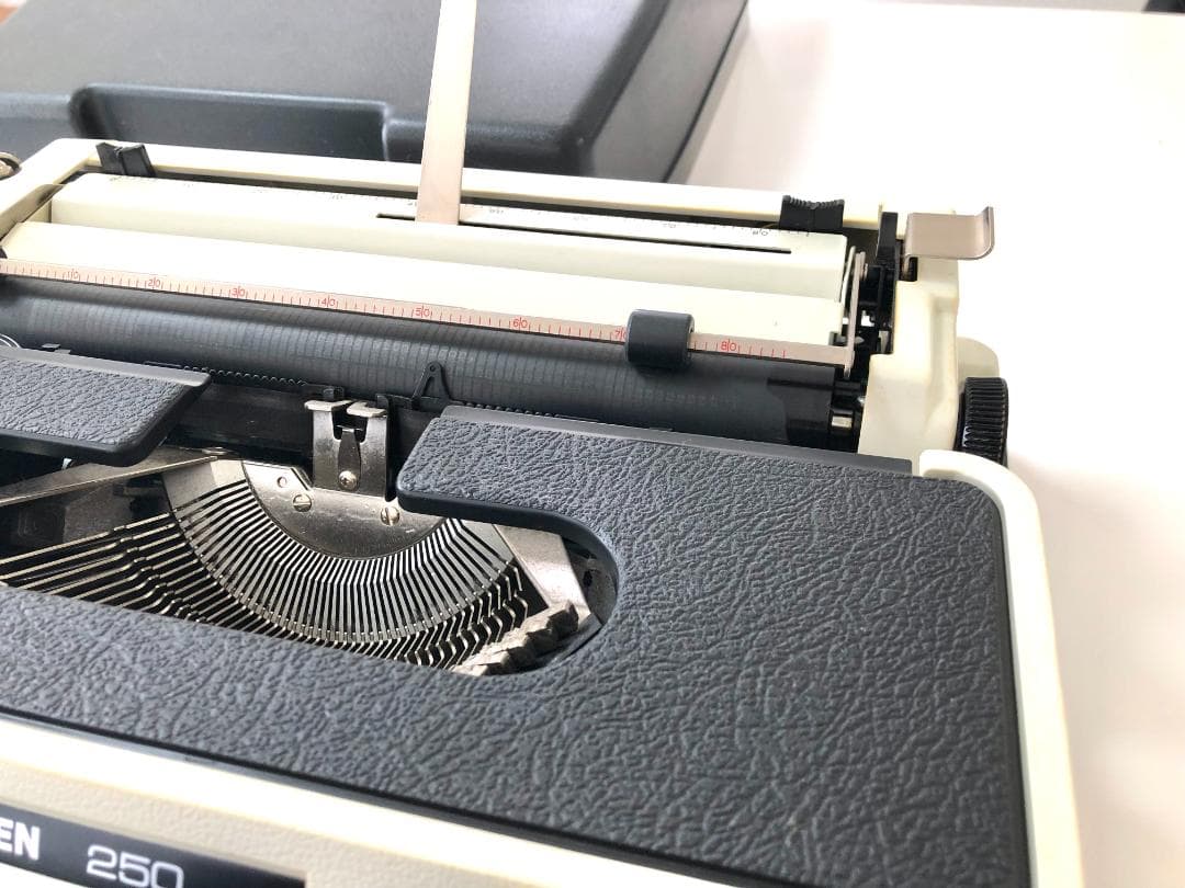 完動品・印字可能】マルゼン 250 タイプライター おまけ付（説明書コピー）