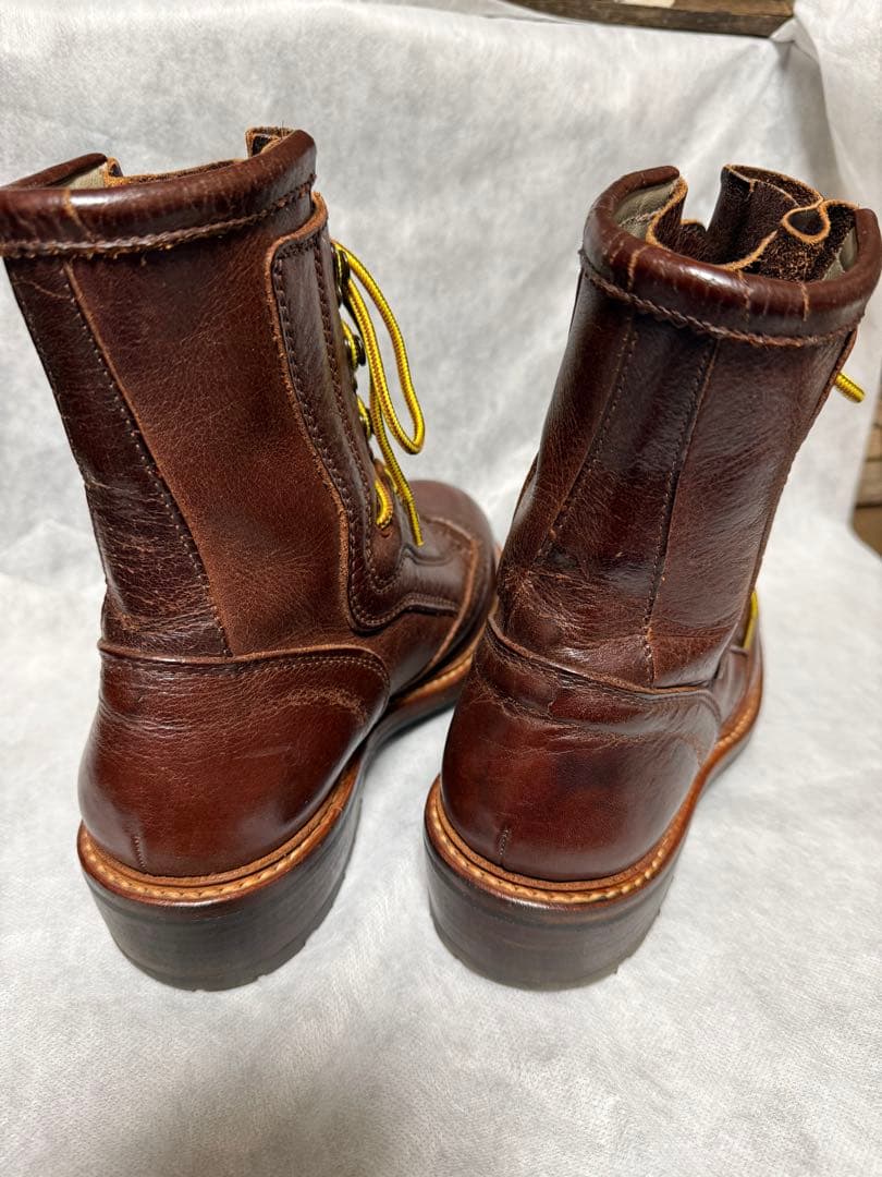 ミハラヤスヒロ レースアップブーツ ロガーブーツ - メルカリ