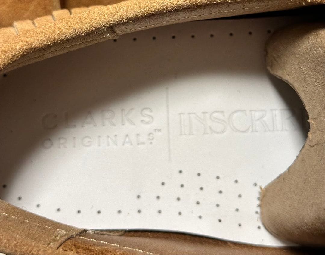 Clarks INSCRIRE コラボ WallabeeフリンジUK7 1/2 - メルカリ