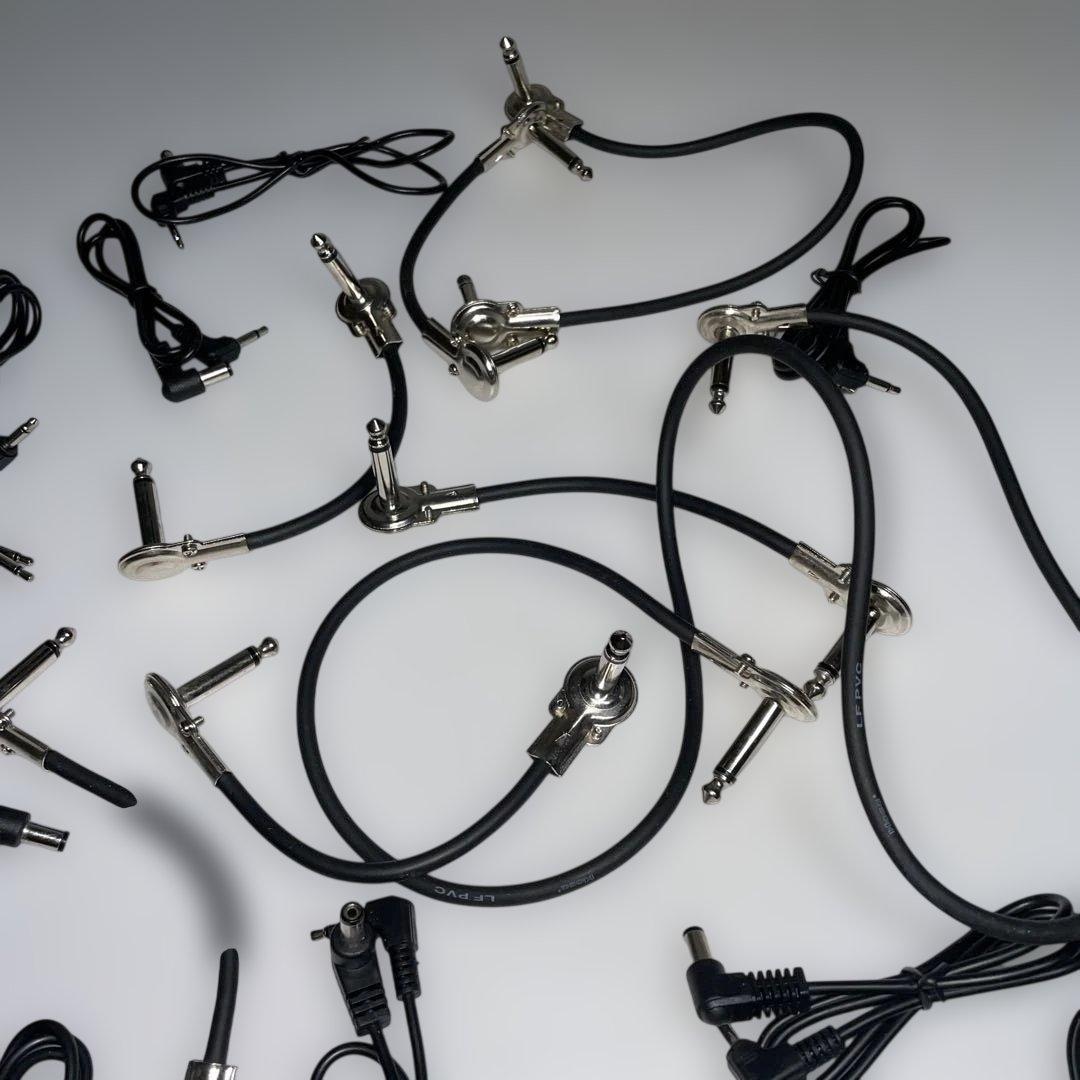 エフェクター用 ケーブルまとめ売り（パッチケーブル・DCケーブル