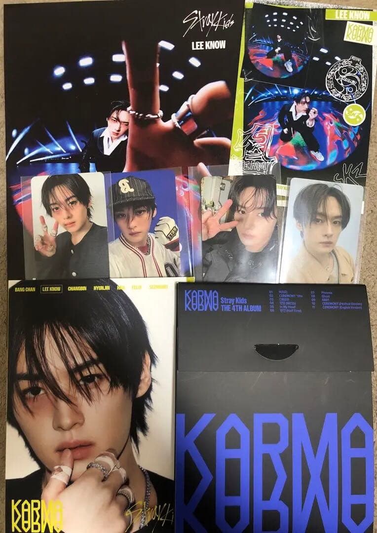 straykids リノ Leeknow KARMA セット オフイベトレカ付き - メルカリ