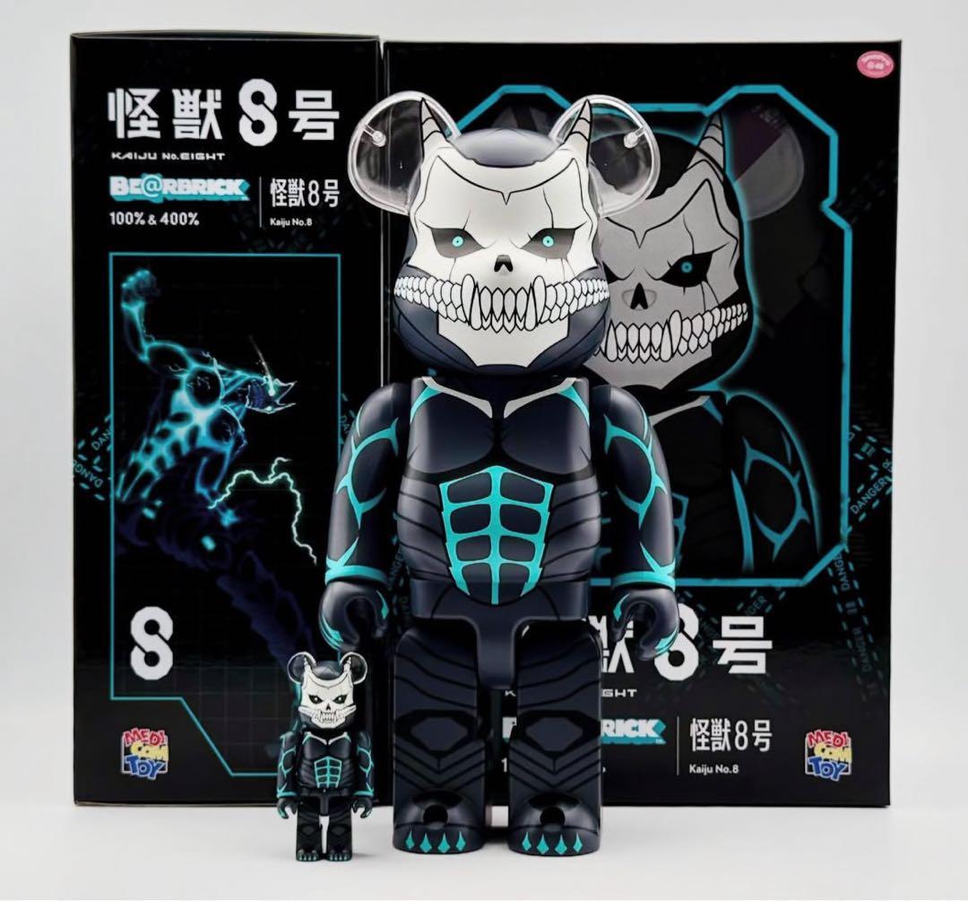 BE@RBRICK 怪獣8号 100％ & 400％ - メルカリ