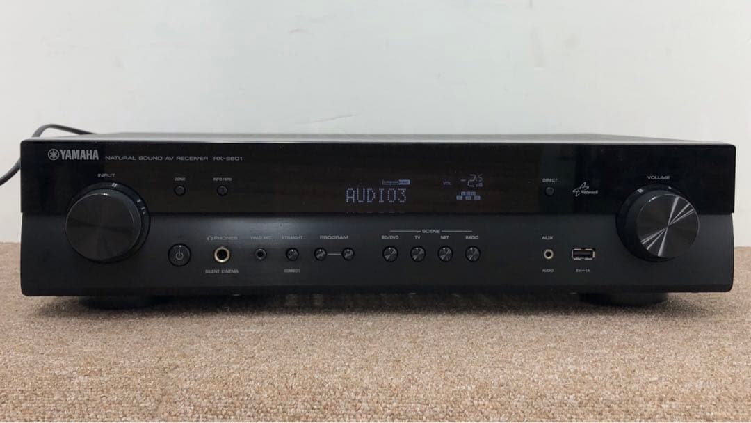 YAMAHA RX-S601 5.1ch AVアンプ 薄型 HDMI WiFi