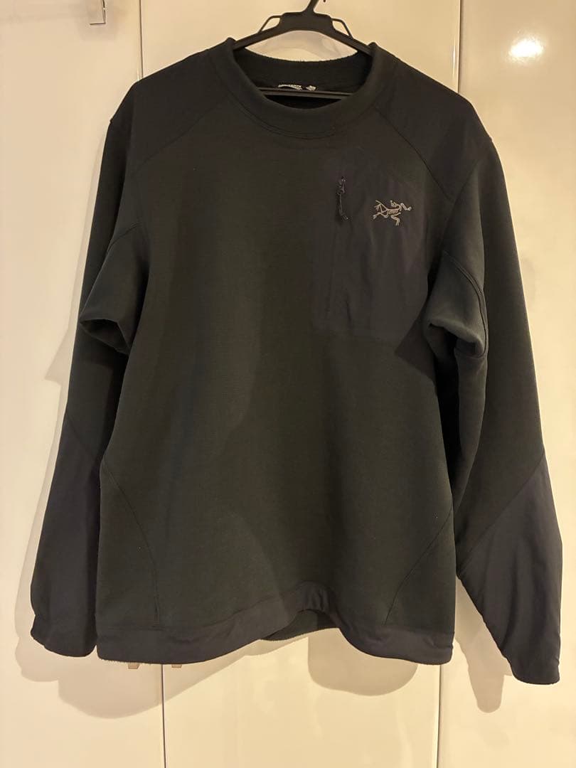アークテリクス コンシール クルー Konseal Crew M ブラック ARC'TERYX（アークテリクス） 【 アークテリクス M's コンシール