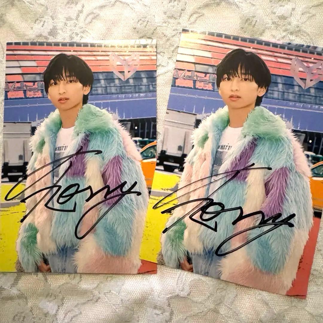 ICEX サイン入り ポストカード 筒井俊旭 - メルカリ