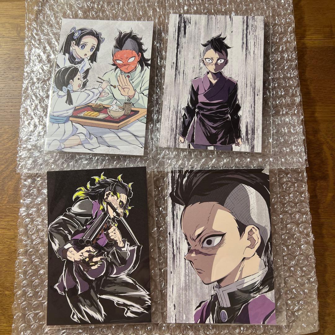 鬼滅の刃全集中展 刀鍛冶の里編柱稽古編 幕間画ポストカード 不死川玄