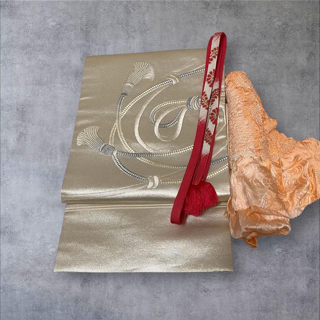 k181 単衣 色無地 洗える着物 うそつき袖 一つ紋 身丈149裄丈