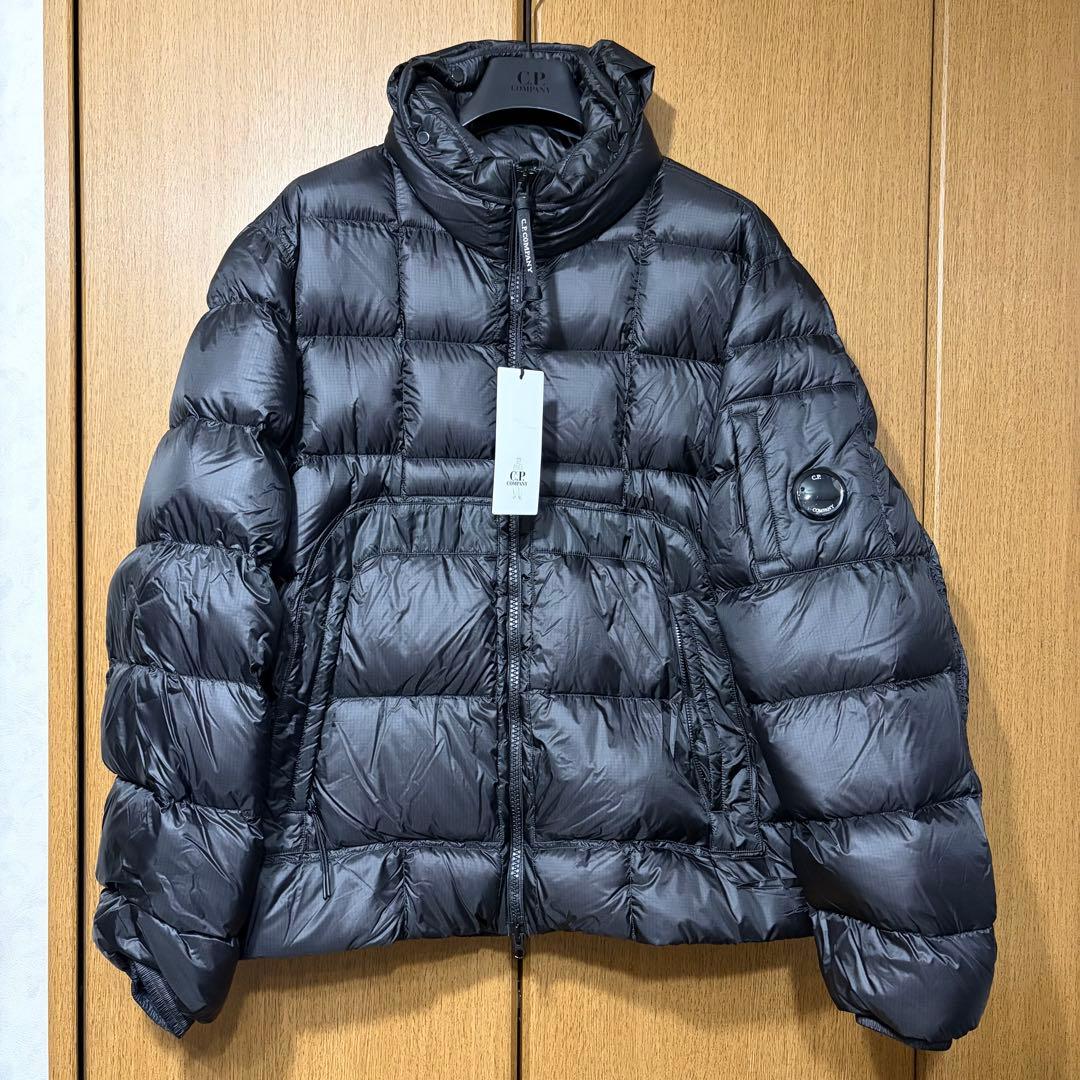 D.D. Shell Hooded Short Down Jacket 【L】 CP Company Men's D.D. Shell Goggle Duck Down Waterproof Windproof