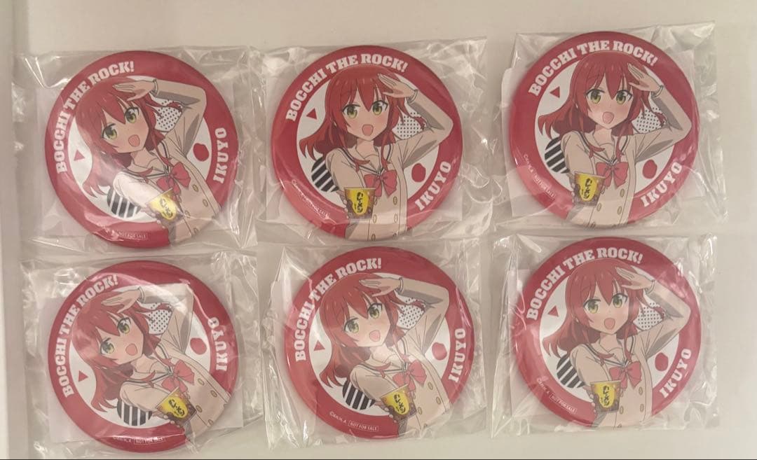 「ぼっち・ざ・ろっく!×日清カレーメシ」限定 缶バッジ 特典 喜多郁代 6点 ぼっち・ざ・ろっく！』カレーメシエレキギター（ぼっちちゃんサイン