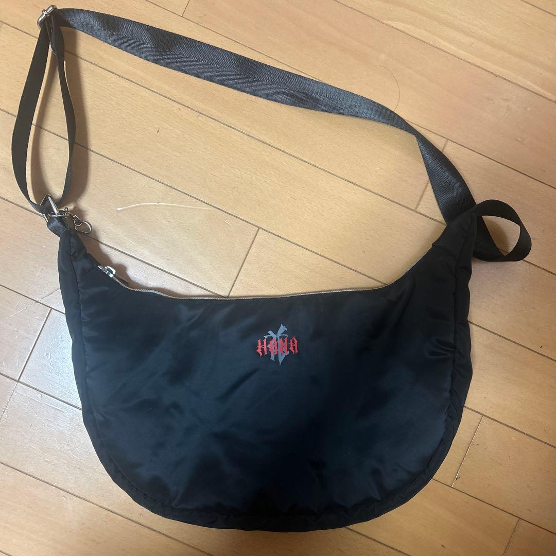 HANA バッグ ロゴラウンドバッグ - メルカリ
