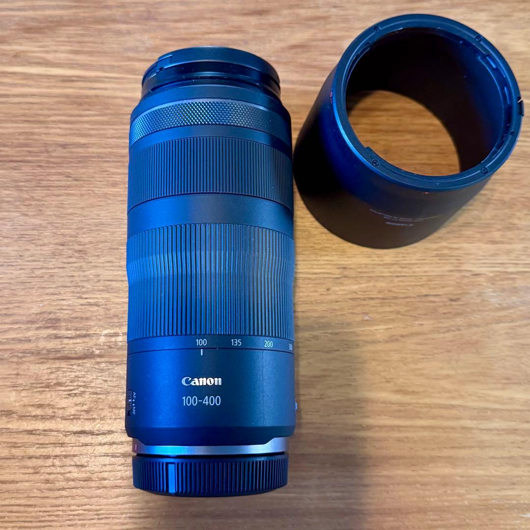 純正フード付Canon RF100-400mm F5.6-8 IS USM