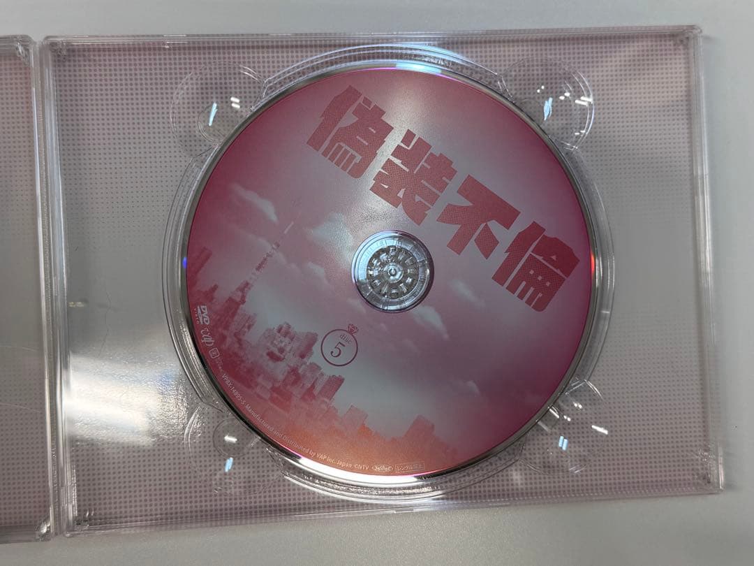 偽装不倫 DVD 1枚 特典ブックレット付き