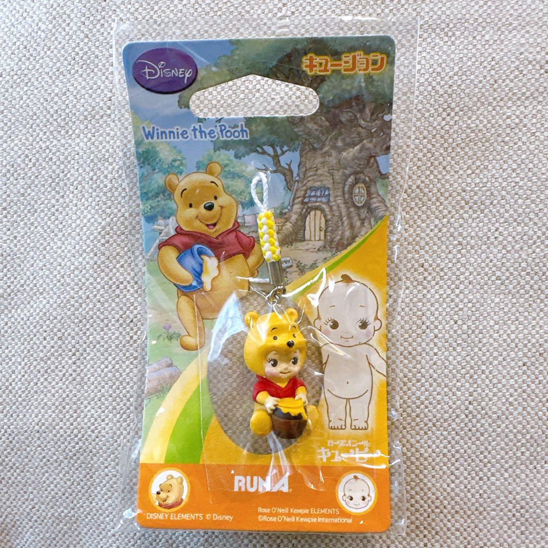 キュージョン くまのプーさん キューピー ストラップ プーさん