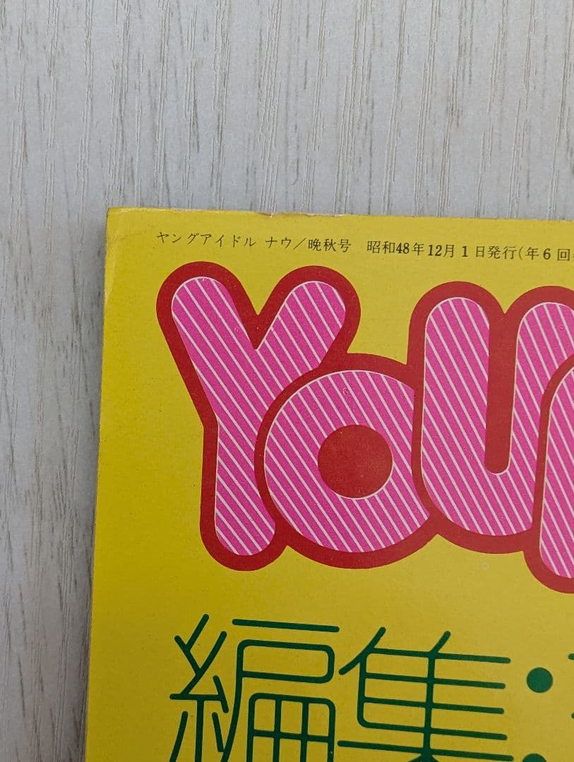 【天地真理】1973『 ヤングアイドルナウ VOL.2 晩秋号』中古品※特典付