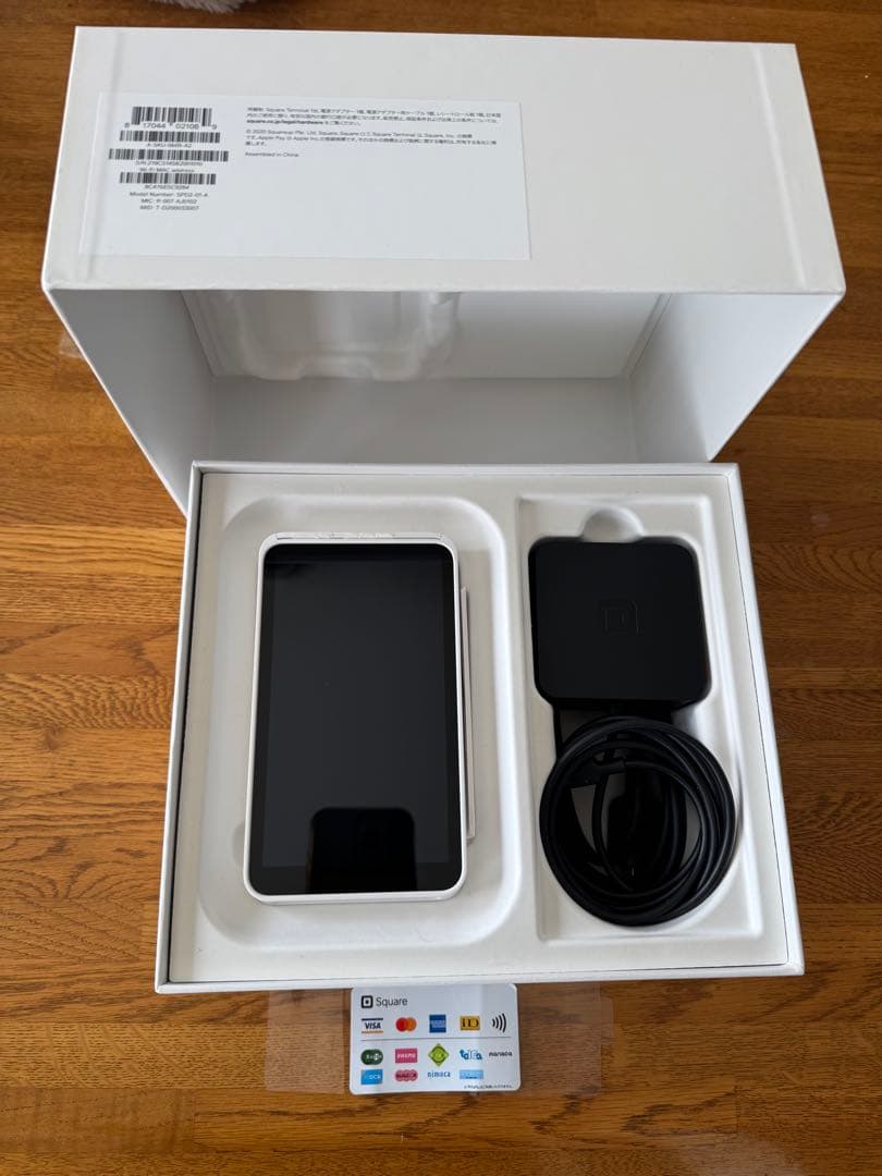 【中古】スクエアターミナル 箱、シール付き Yahoo!オークション -「square ターミナル」の落札相場・落札価格