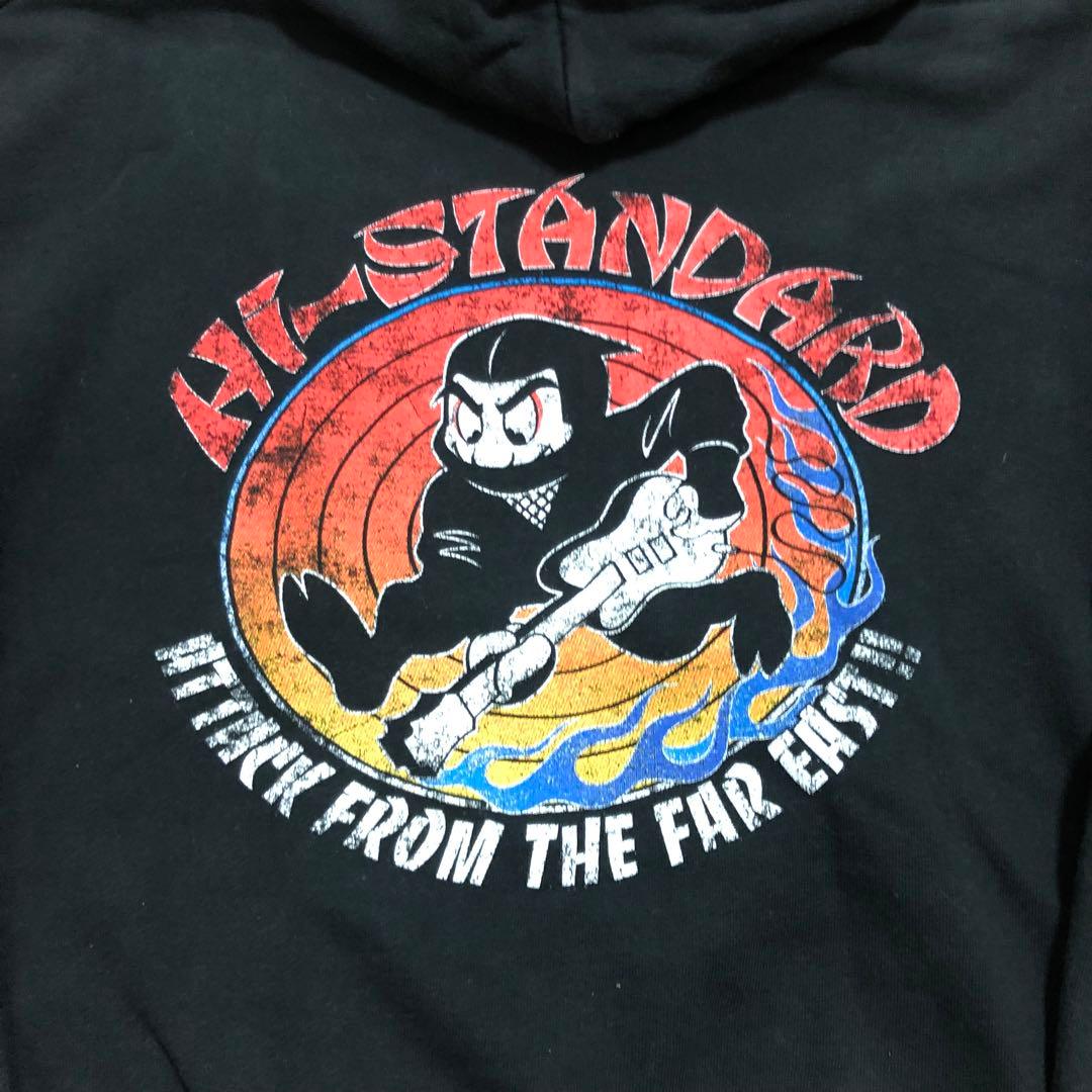 Hi-STANDARD ハイスタ 忍者 パーカー ハイスタンダード 横山健 - メルカリ