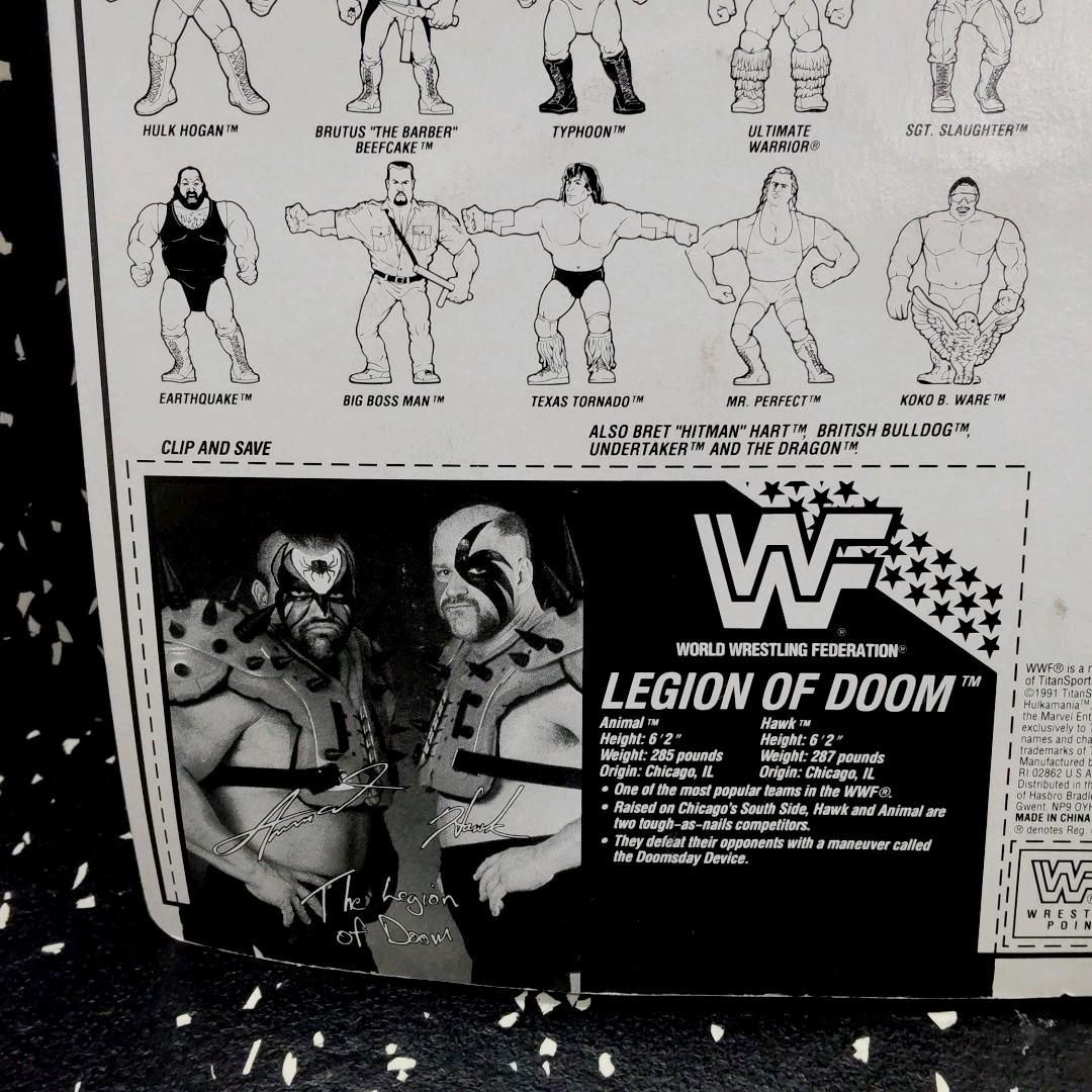 ビンテージ WWE WWF プロレス ザ ロードウォリアーズ GIJOE レア