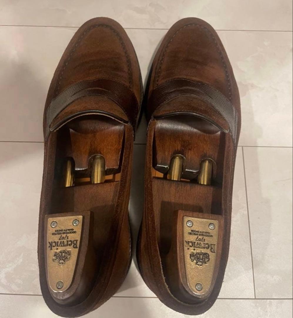 バーウィック ローファー 4545 サイズUK7 - メルカリ