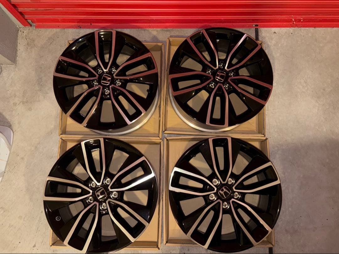 【未使用】ヴェゼル e:HEV 純正18×7.5J +55 5H ホイール4本