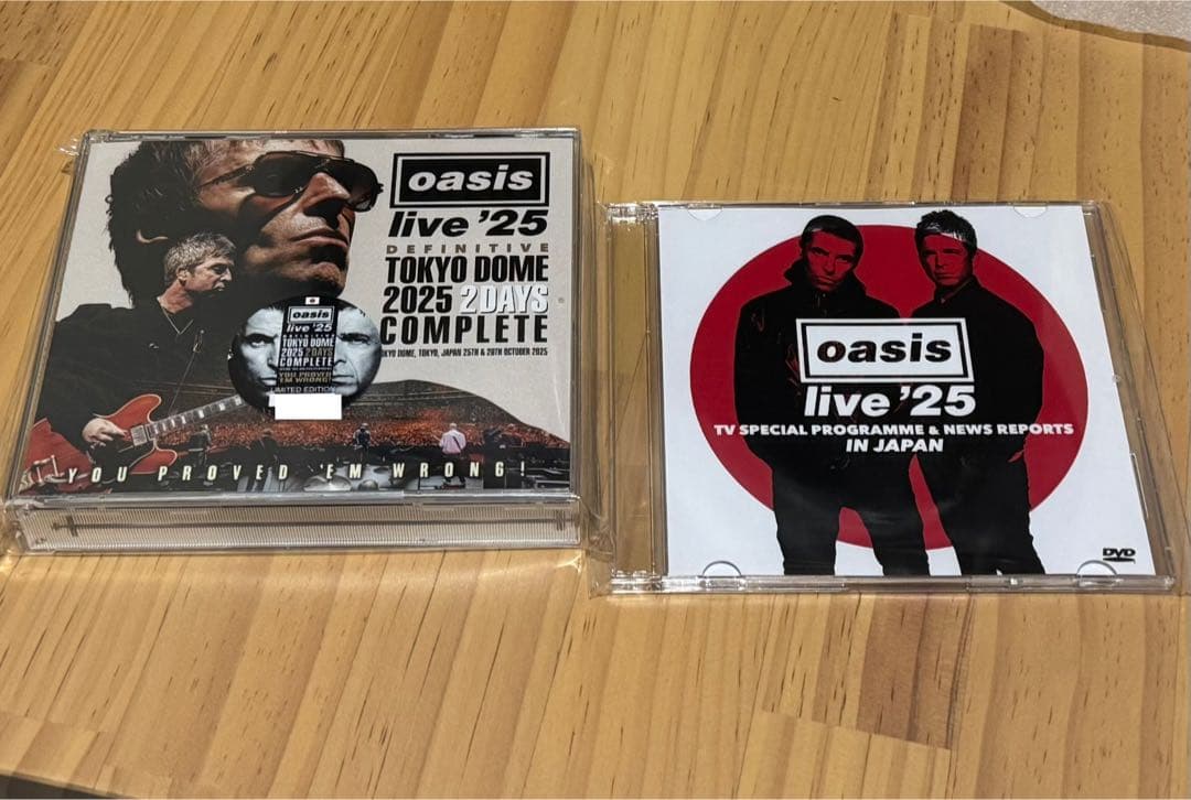 oasis オアシス DEFINITIVE TOKYO DOME 2025 - メルカリ