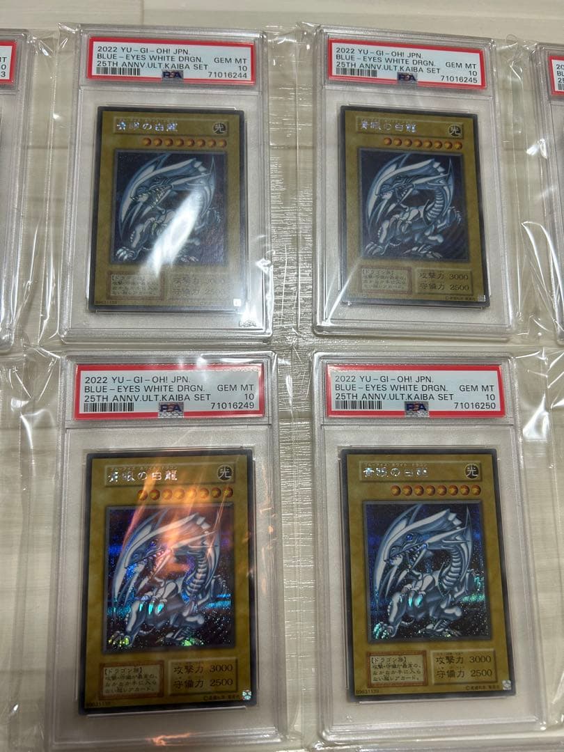 遊戯王 シクブル psa10 青眼の白龍 完美品 20連番 最安値 - メルカリ