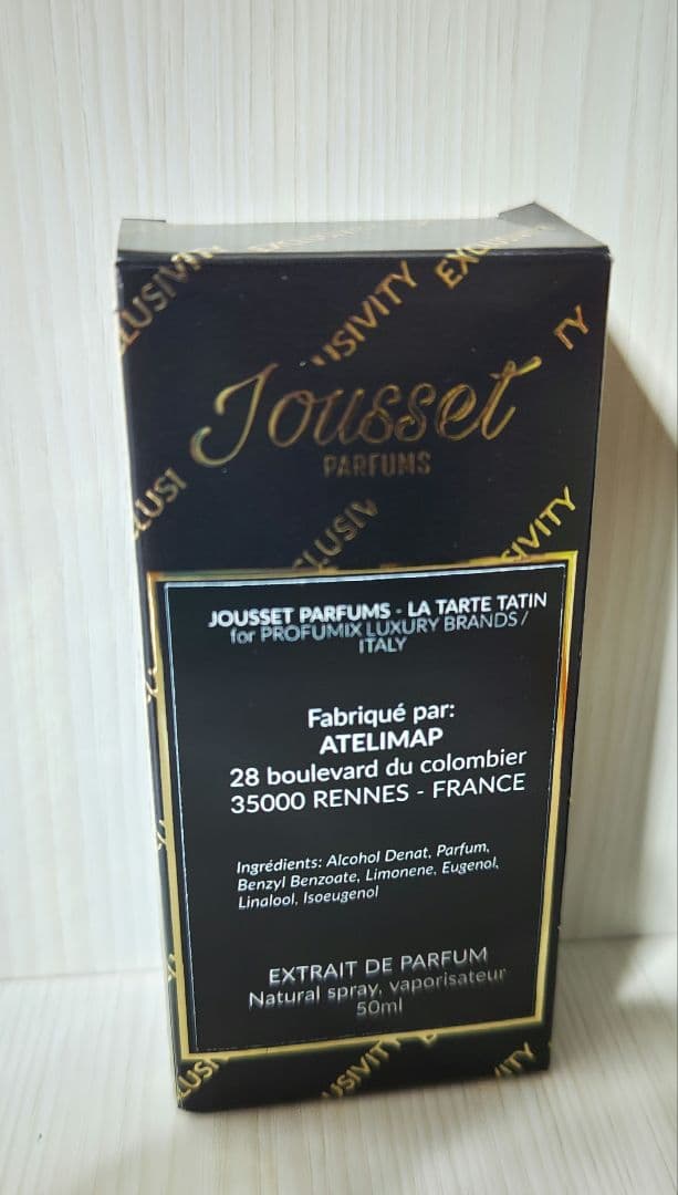 レア】ジュセ パルファム☆タルトタタン☆エキストレドパルファム