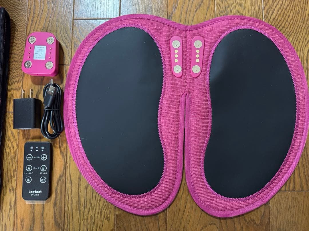 Jog foot ジョグフット 歩トレパッド EGF−20 ピンク Jog foot 歩トレパッド（アルトレパッド）EGF-20（ピンク） EMS - 最