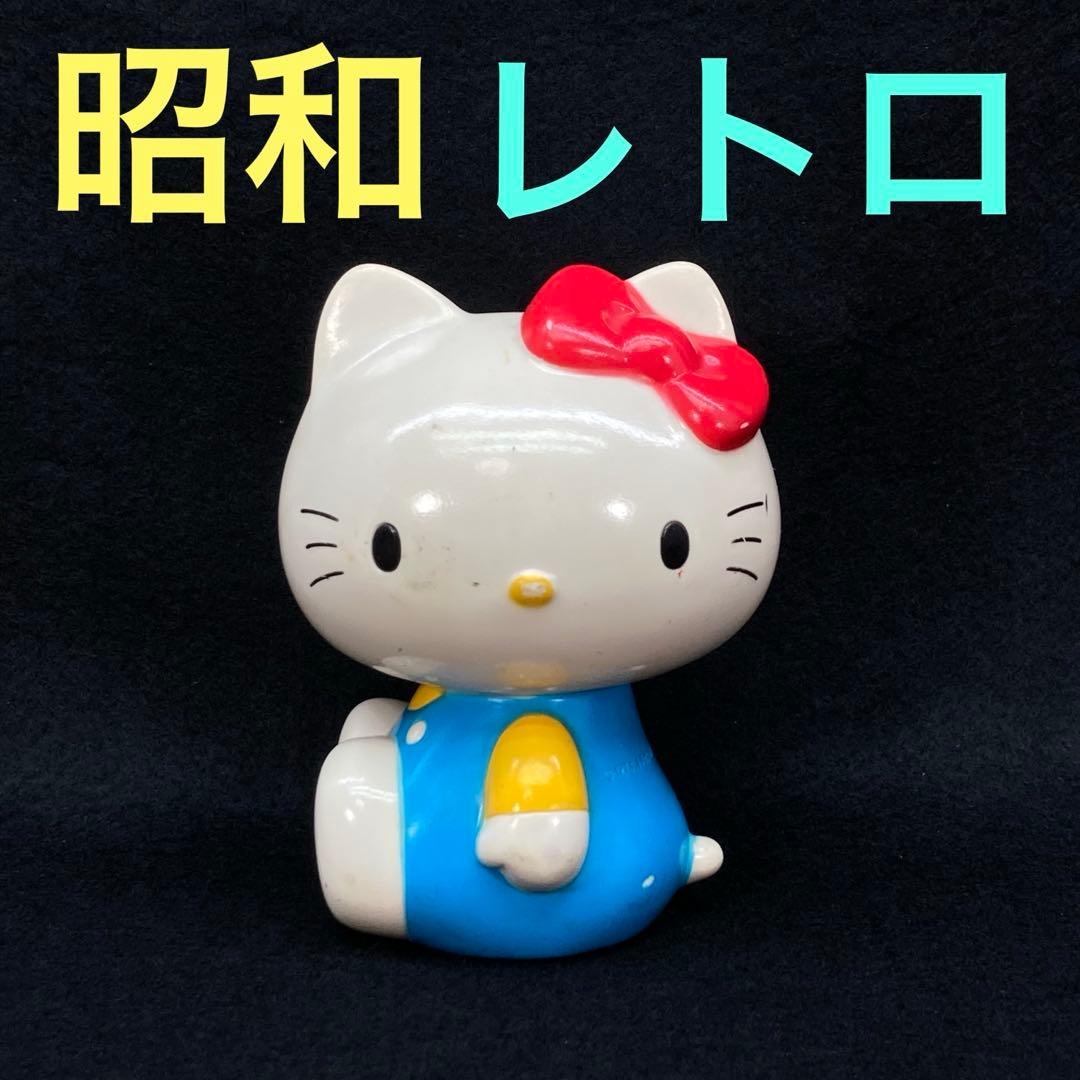 ハローキティ ソフビ 人形 キティ ちゃん サンリオ 85年 レトロ