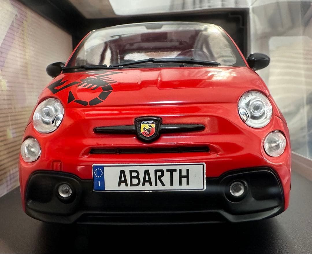 SOLIDOABARTH 500 ミニカー レッドスコーピオン1/18値下げ SOLIDOABARTH 500 ミニカー レッドスコーピオン1/18値下げ