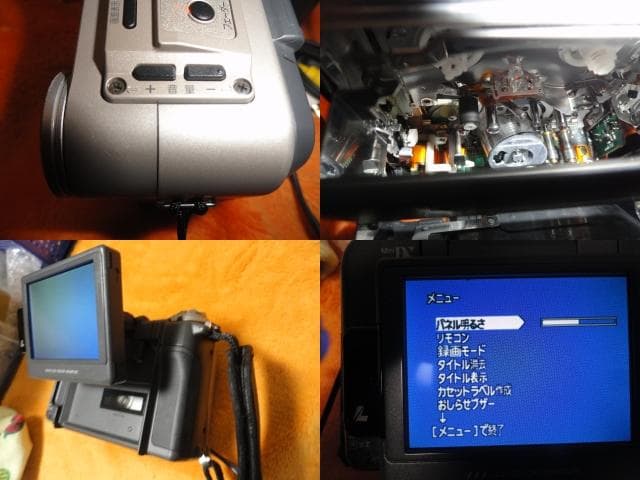 動作品］◇キョーセラ DV-M7(SONY SC100) ミニDV